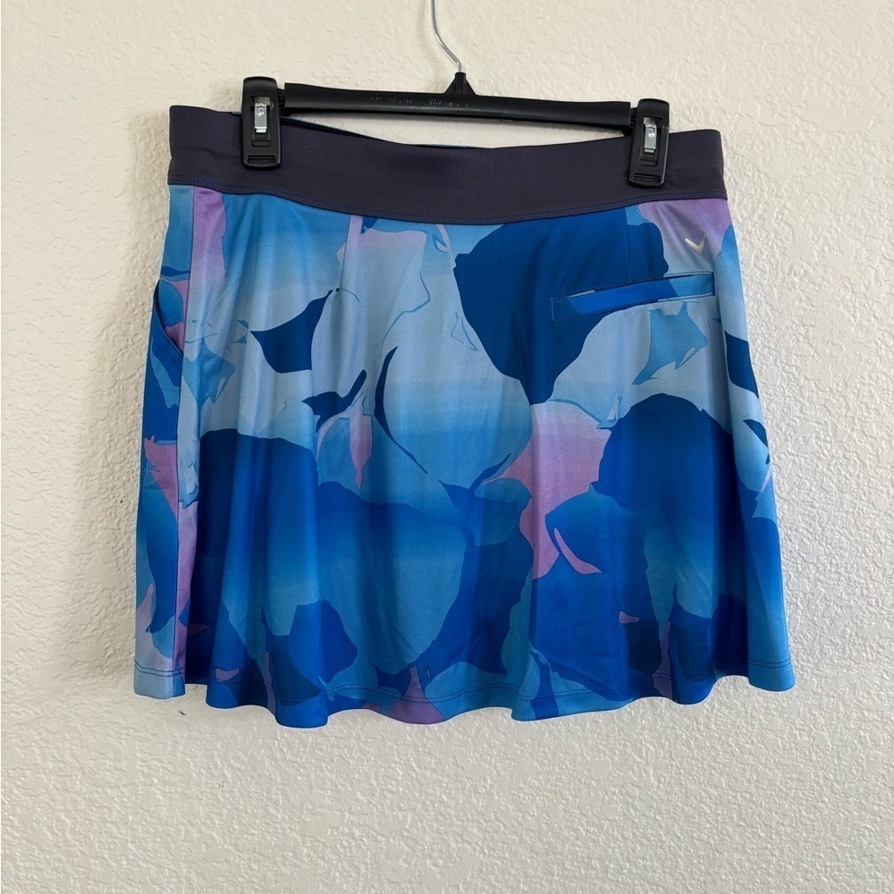 Callaway Skort Medium Blue Purple Floral Opti-Dri TrueSculpt Golf Tennis Skirt